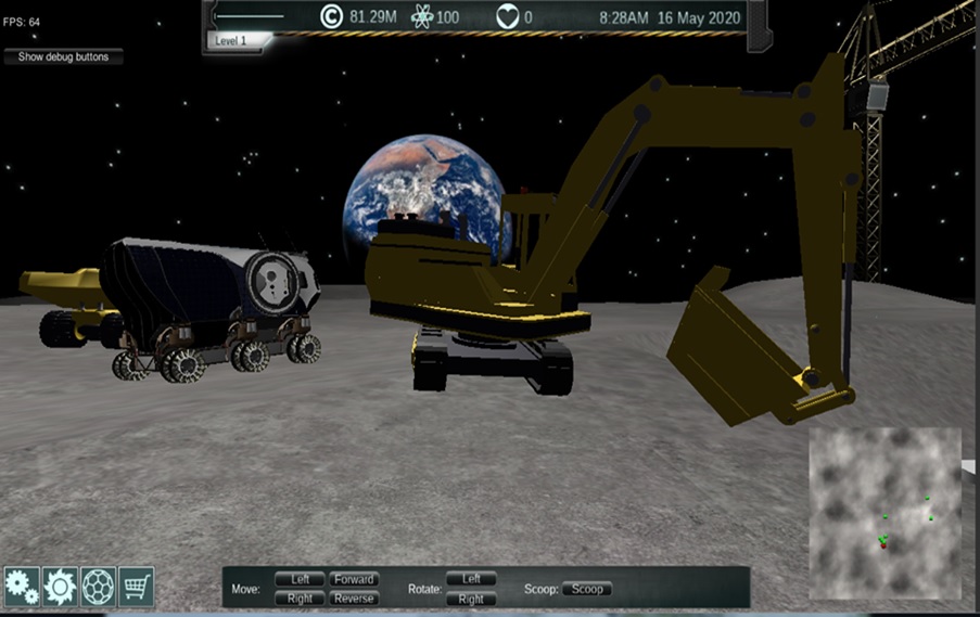 Intergalactic Education Lunar Builder e learning simulation gameplay aligned to common core standards